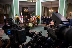 استقبال رسمی از رئیس جمهوری کره جنوبی 